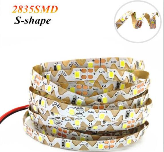S Shape 360degree Bend SMD2835 LED Flexible Strip